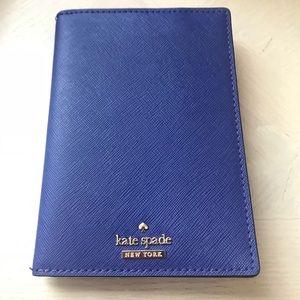 🛍SOLD🛍 Kate Spade ♠️ Passport Holder Royal Blue